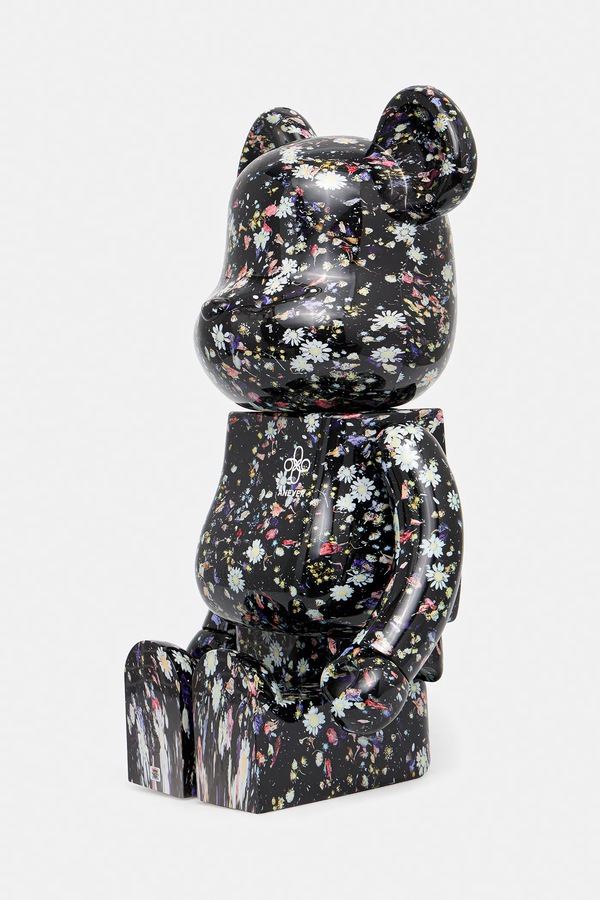 Декоративна фігурка Medicom Toy Be@rbrick Anever Black 1000% колір чорний фото 3