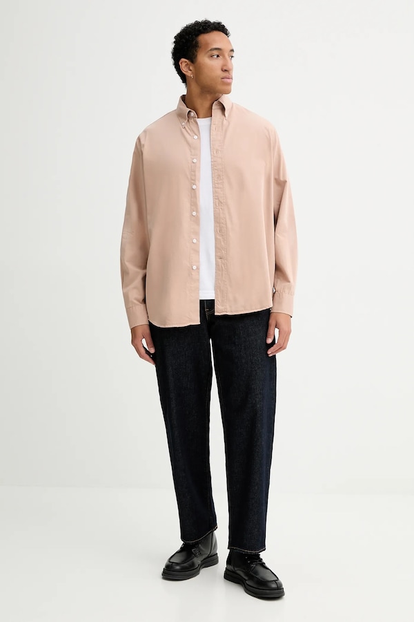 Сорочка Filippa K колір бежевий