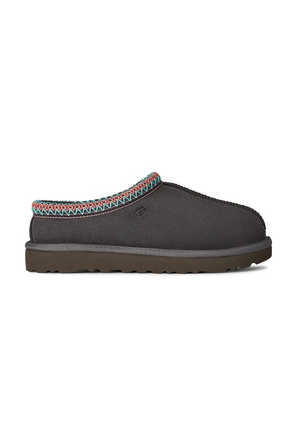 Замшеві капці UGG Tasman II колір сірий