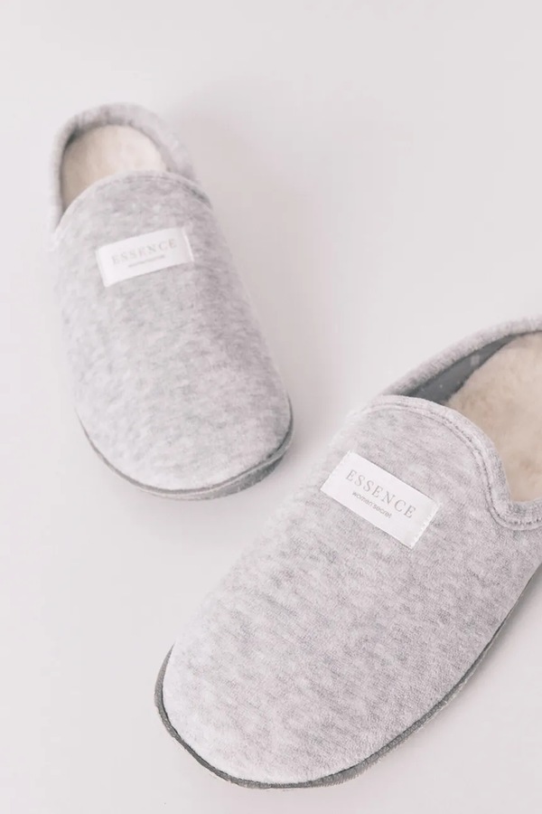 Тапочки women'secret EVERYDAY ESSENTIALS колір сірий