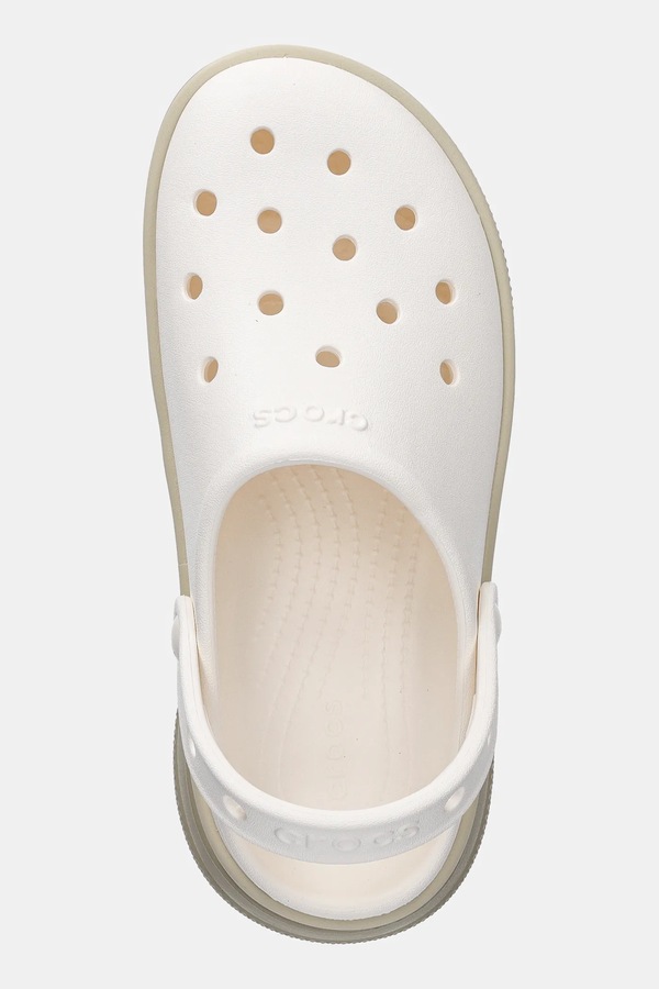 Шльопанці Crocs Classic Stacked Clog колір бежевий фото 4