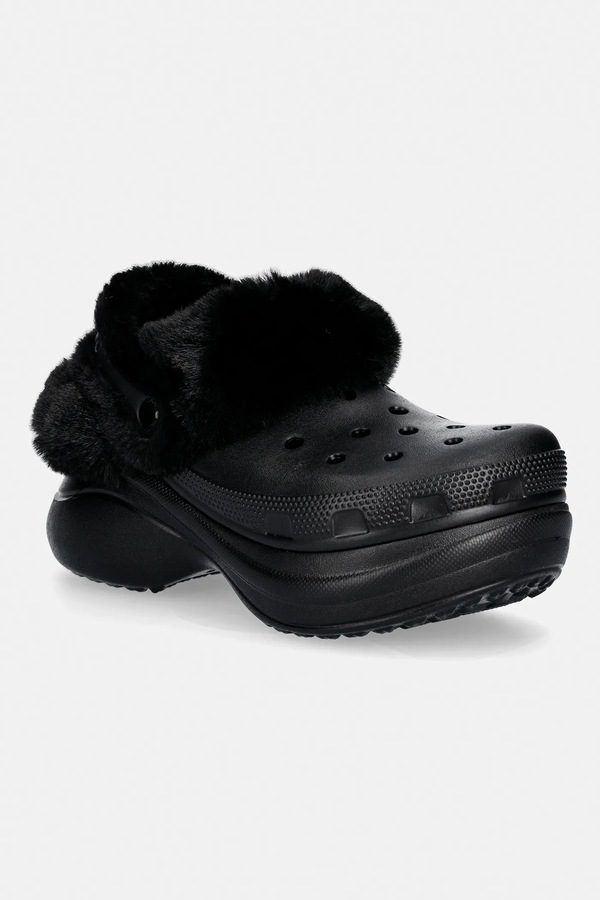 Тапочки Crocs Bae Lined Clog колір чорний