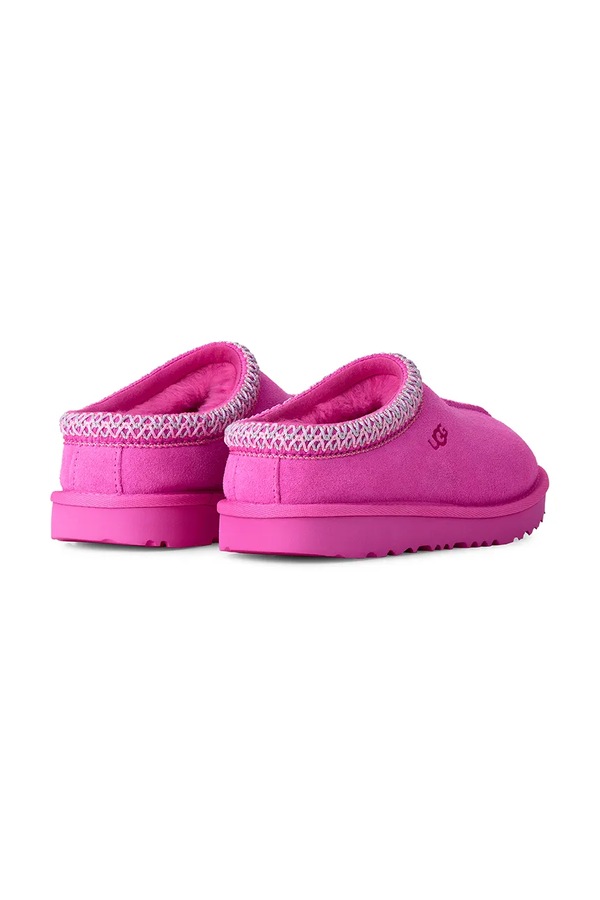 Капці дитячі замшеві UGG TASMAN II колір рожевий фото 3