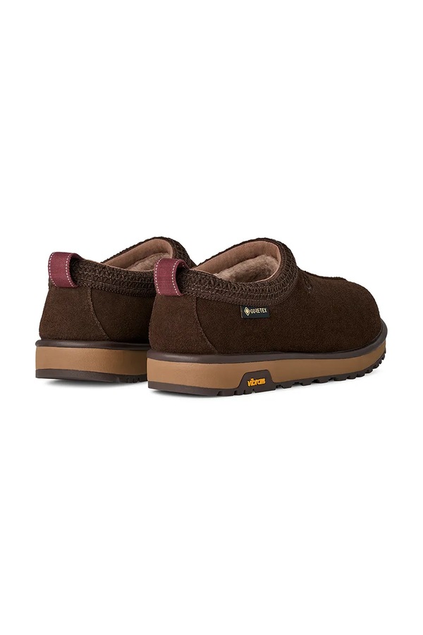 Замшевые тапочки UGG Tasman GTX цвет коричневый фото 2