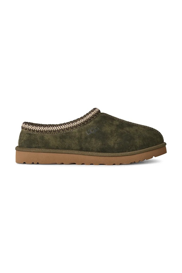 Тапочки UGG Tasman Baxter цвет зеленый