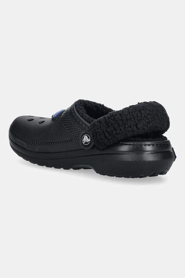 Тапочки Crocs Classic Lined Holiday Lights Clog колір чорний фото 2