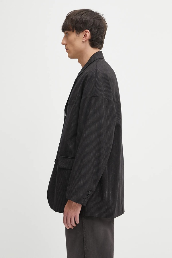 Піджак з вовною Visvim hammons jkt santome колір чорний