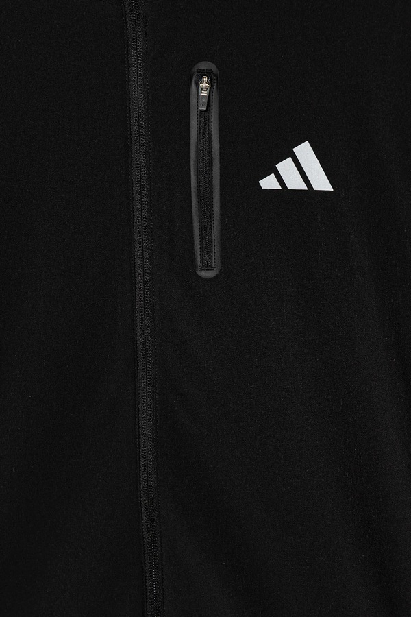 Дитяча куртка adidas колір чорний фото 2