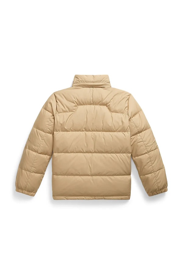 Дитяча пухова куртка Polo Ralph Lauren колір бежевий фото 3