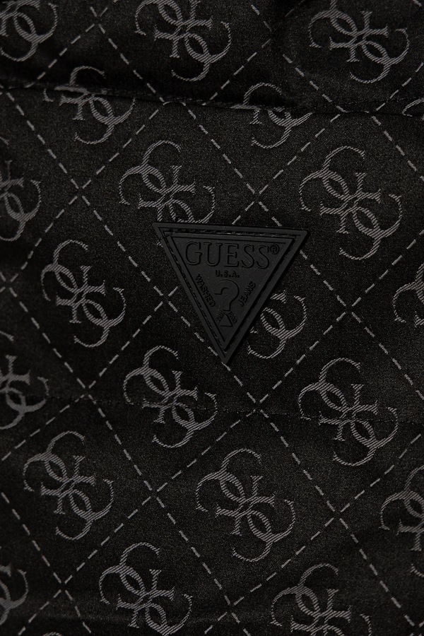 Дитяча куртка Guess колір чорний фото 2
