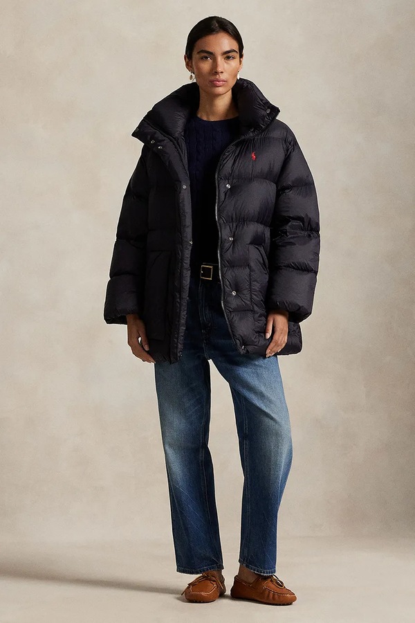 Пухова куртка жіноча Polo Ralph Lauren колір чорний фото 2