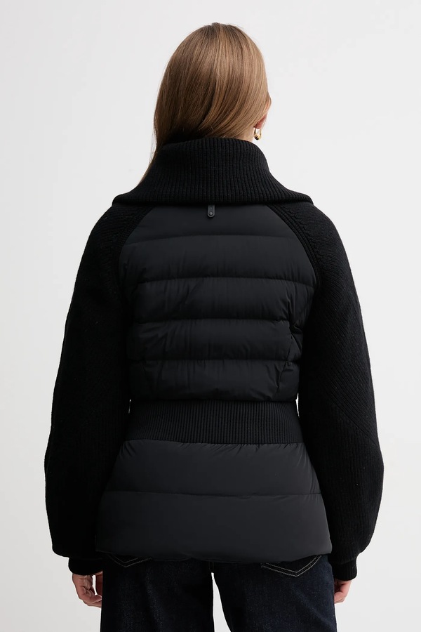 Пухова куртка з додаванням вовни Mackage колір чорний фото 2