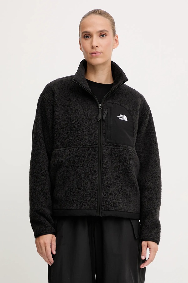 Флісова кофта The North Face Yumiori Off колір чорний