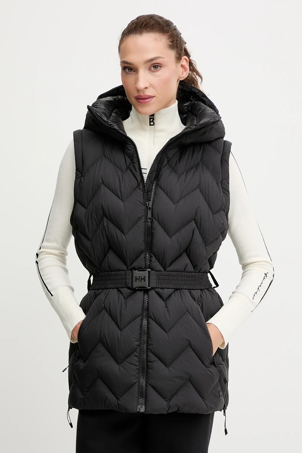 Пухова куртка Helly Hansen WINTER BLISS колір чорний