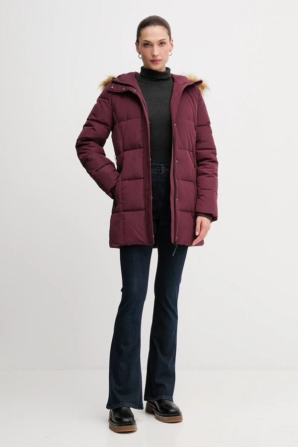 Куртка Pepe Jeans колір бордовий