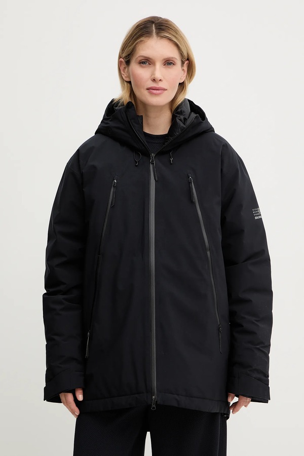 Пуховая куртка MM6 Maison Margiela x Salomon цвет черный