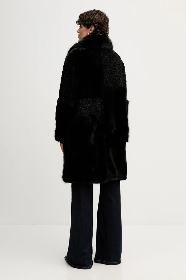 Пальто DKNY колір чорний фото 3
