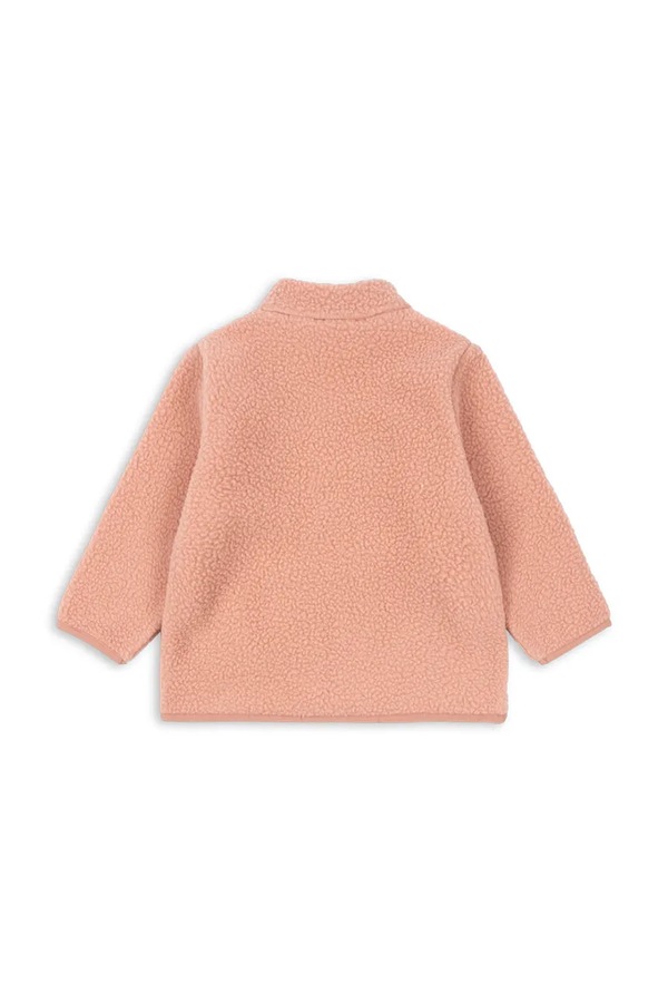 Дитяча кофта Konges Sløjd THERMY FLEECE JACKET GRS колір рожевий фото 2