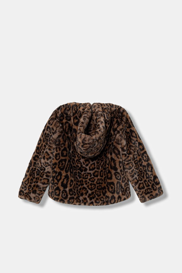 Дитяча куртка Guess колір коричневий фото 2