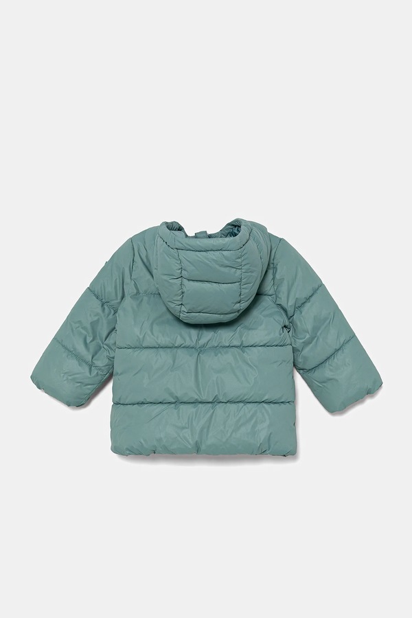 Короткая куртка детская United Colors of Benetton цвет бирюзовый