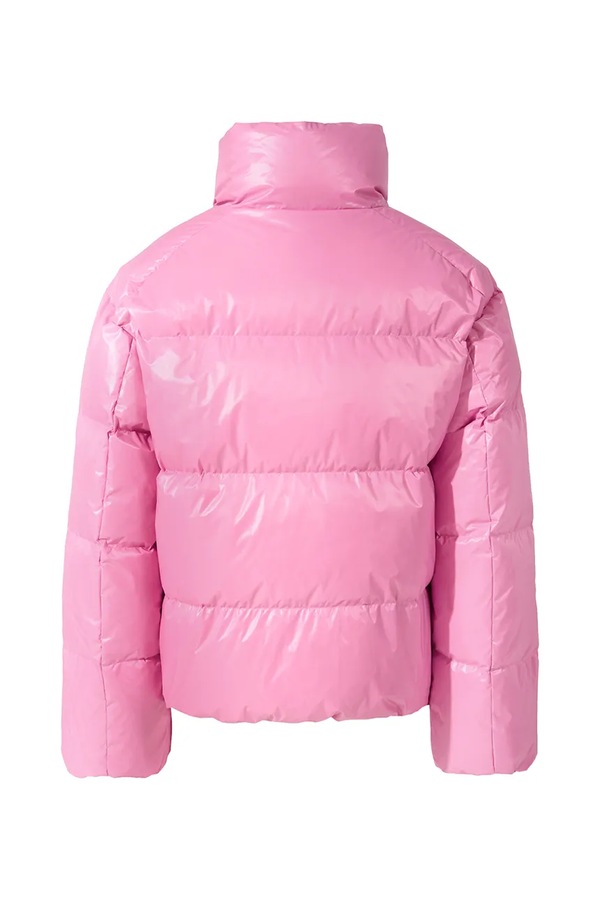 Детская горнолыжная куртка Perfect Moment nuuk puffer jacket цвет розовый фото 2