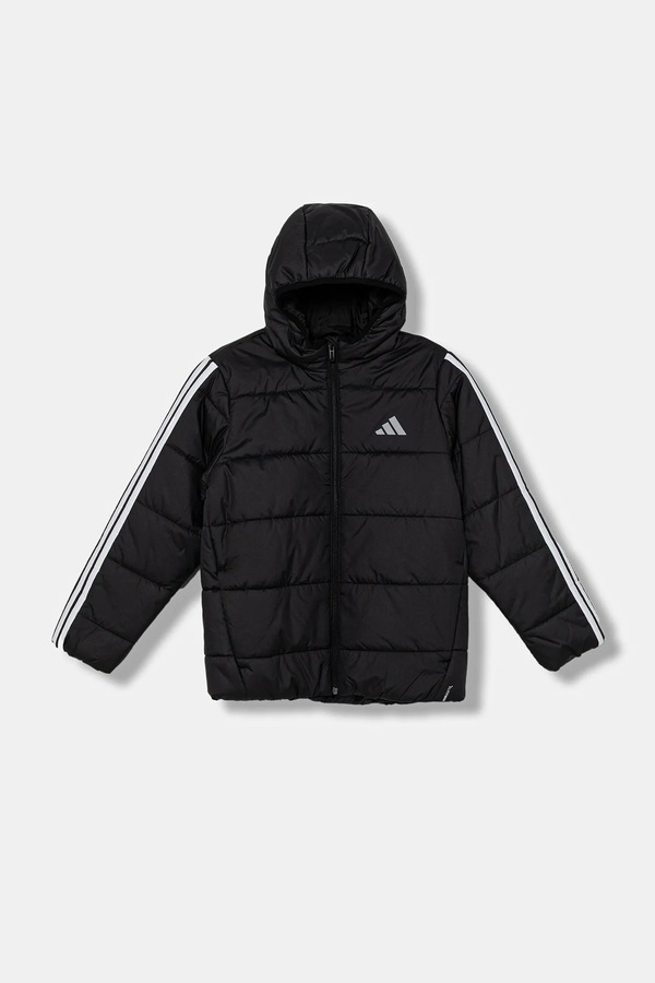 Дитяча куртка adidas колір чорний