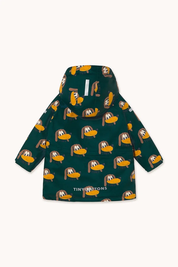 Дитяча куртка Tinycottons DOGS SNOW JACKET колір бірюзовий фото 2