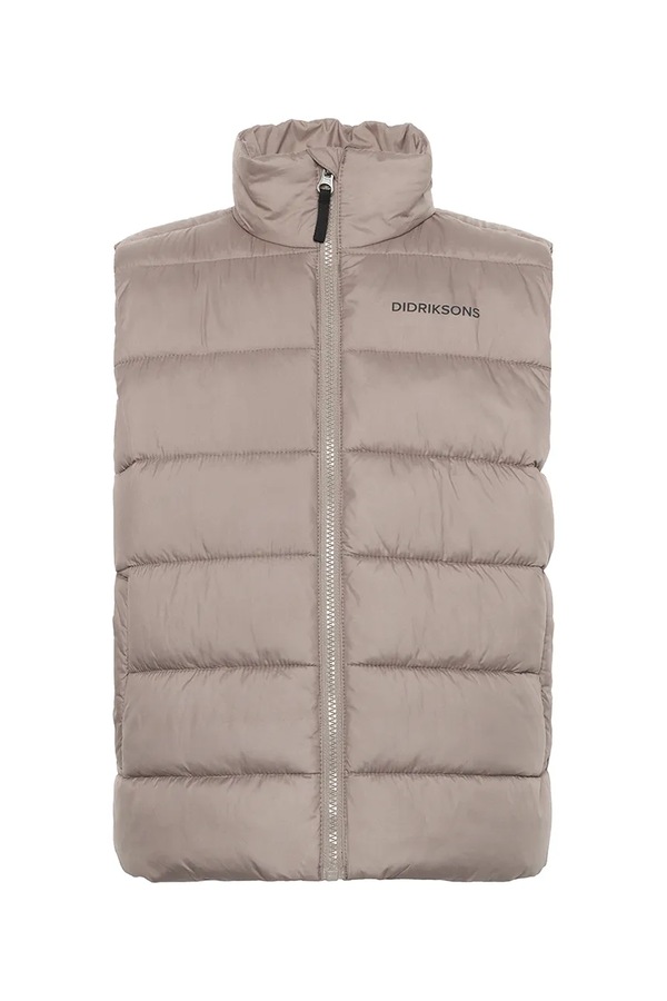 Детская безрукавка Didriksons KILO KIDS VEST 2 цвет коричневый