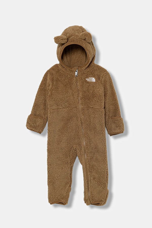 Комбінезон для немовлят The North Face BABY CAMPSHIRE ONE PIECE колір коричневий