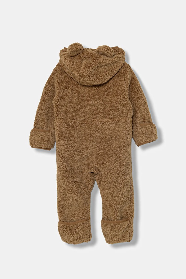 Комбінезон для немовлят The North Face BABY CAMPSHIRE ONE PIECE колір коричневий фото 2