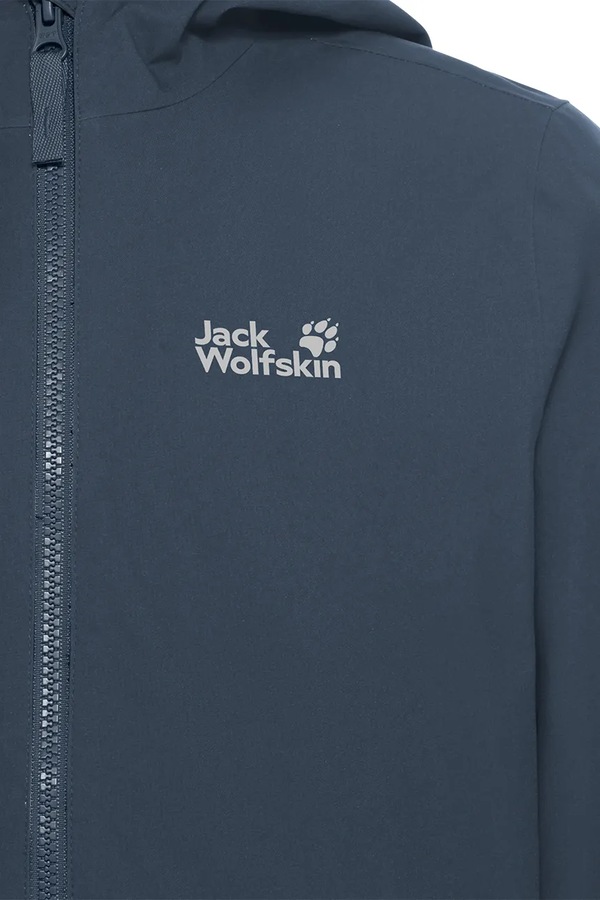 Куртка Jack Wolfskin SNOW DAYS JKT KIDS колір синій фото 3