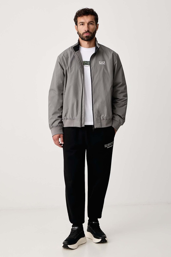 Демисезонная куртка мужская EA7 Emporio Armani цвет серый