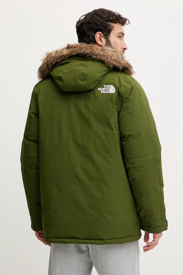 Пухова куртка The North Face McMurdo колір зелений фото 3