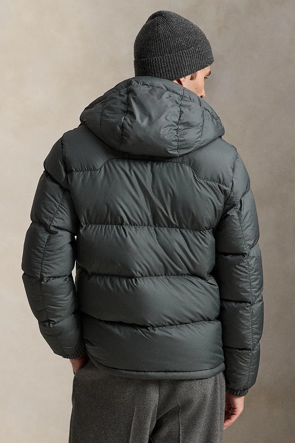 Пухова куртка чоловіча Polo Ralph Lauren колір сірий