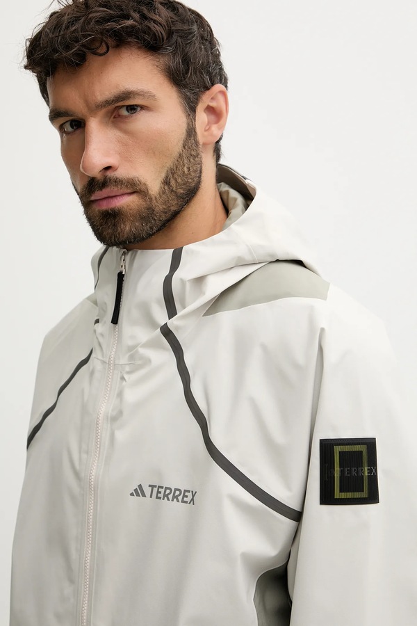 Куртка adidas TERREX колір бежевий фото 4