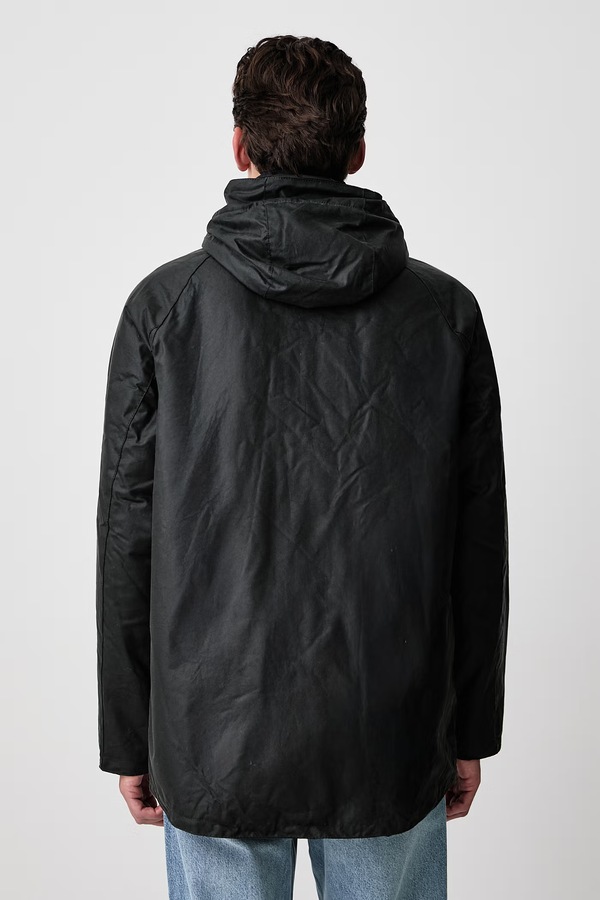 Коротка куртка жіноча бавовняна Barbour BEAUFORT колір коричневий фото 3