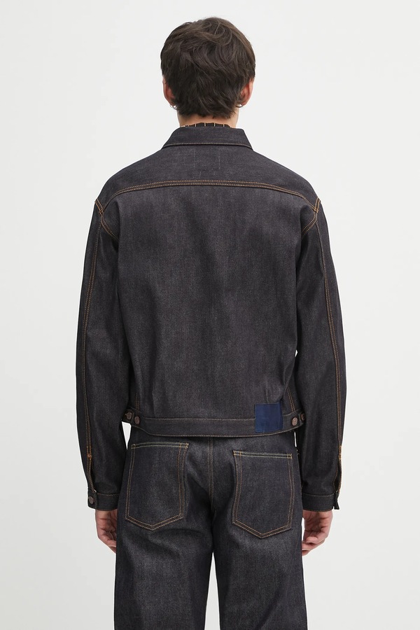 Джинсова куртка Visvim ss 101x jkt колір синій фото 2