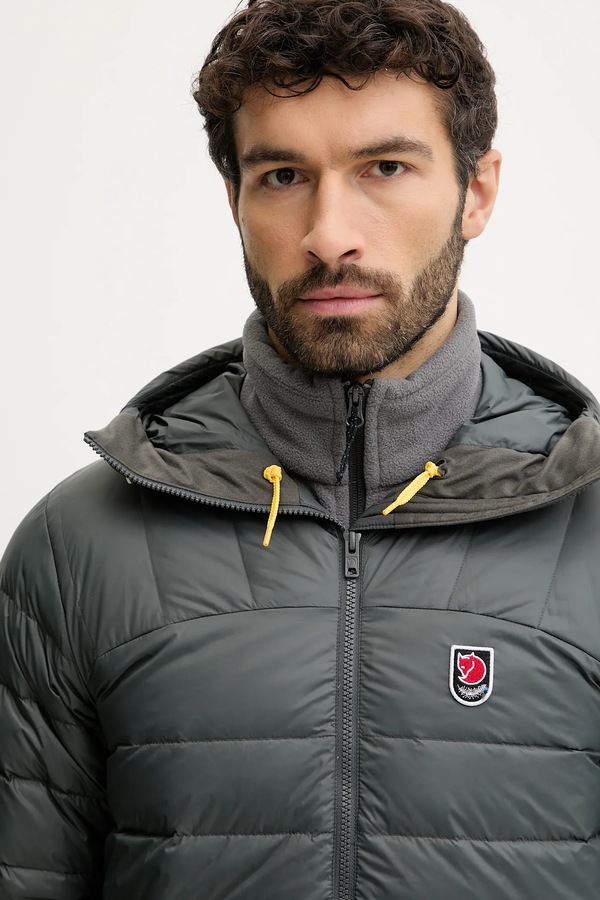 Пухова куртка Fjallraven Expedition колір сірий фото 2