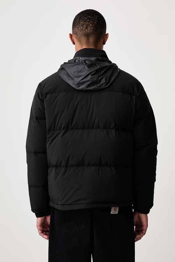 Пухова куртка чоловіча Lacoste колір чорний фото 2