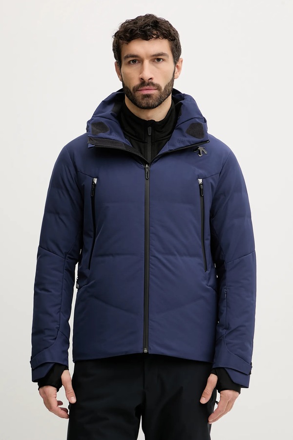 Пухова лижна куртка Descente HYBRID DOWN JACKET колір синій