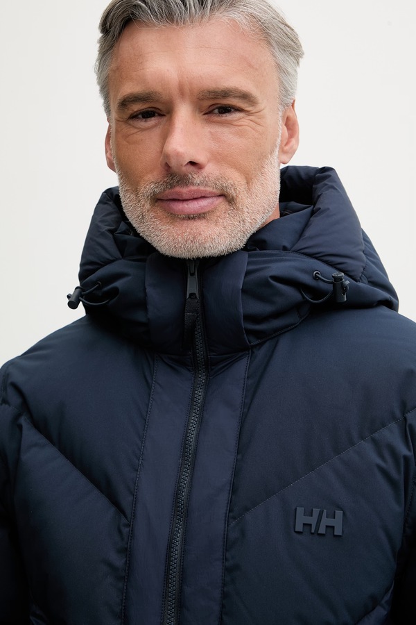 Пухова куртка чоловіча Helly Hansen VILLAGE MODULAR DOWN JACKET колір темно-синій фото 4