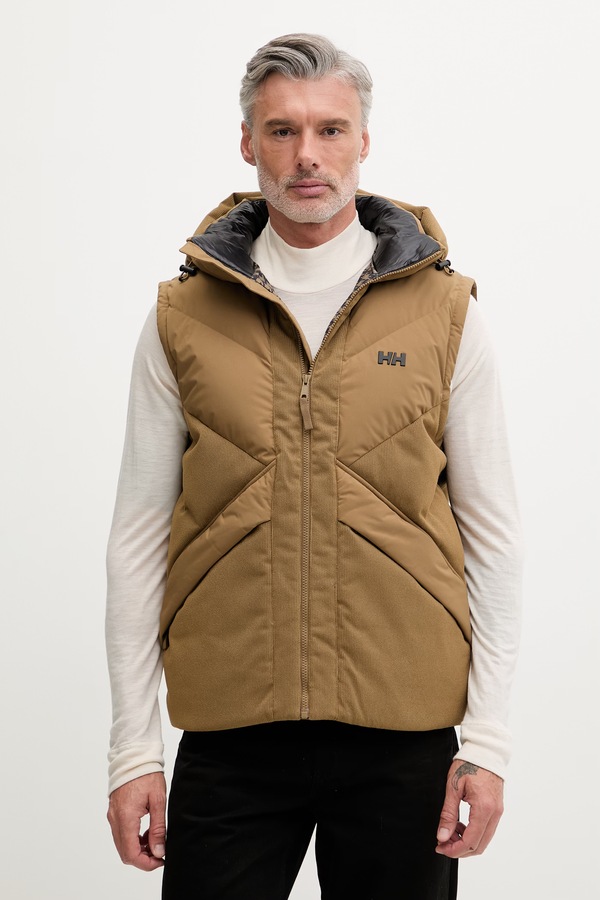 Пухова куртка чоловіча Helly Hansen VILLAGE MODULAR DOWN JACKET колір зелений