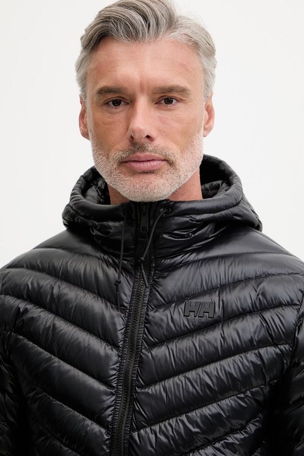 Пухова куртка чоловіча Helly Hansen STOWE DOWN JACKET колір чорний фото 4