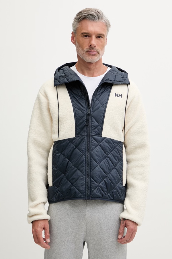Коротка куртка чоловіча Helly Hansen STOWE HOODED HYBRID JACKET колір темно-синій