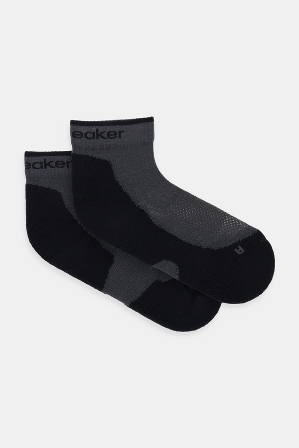 Шкарпетки з вовною Icebreaker Merino Hike+ Light колір чорний фото 2