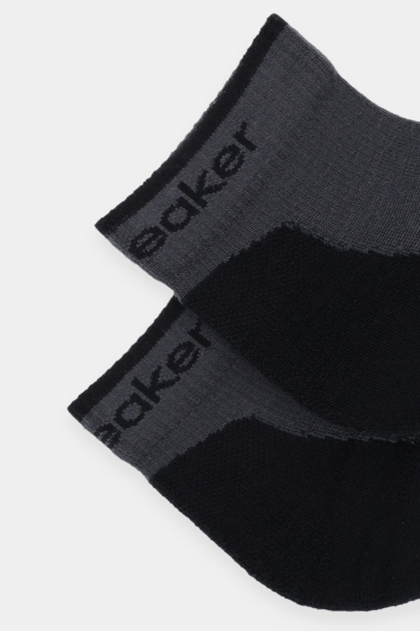 Шкарпетки з вовною Icebreaker Merino Hike+ Light колір чорний