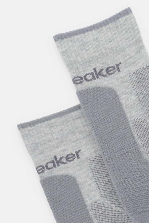 Шкарпетки з додаванням вовни Icebreaker Merino Hike+ Heavy колір сірий