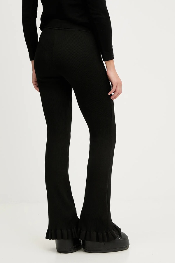 Спортивные леггинсы Newland LADY RIB LEGGINGS цвет черный фото 2