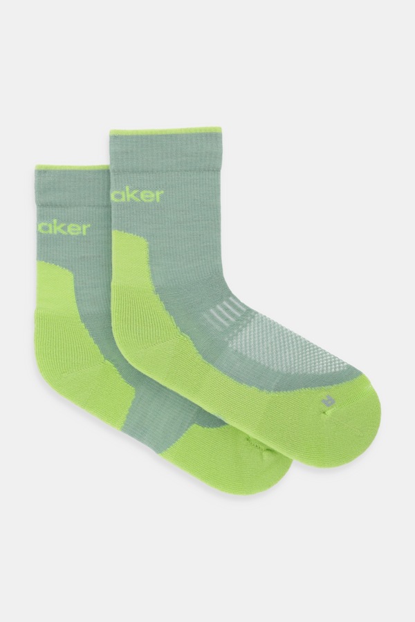 Носки из добавлением шерсти Icebreaker Merino Hike+ цвет зеленый фото 2