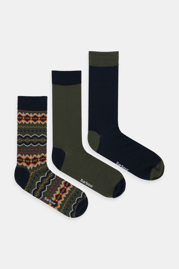 Мультипак:3 шт. Barbour колір зелений